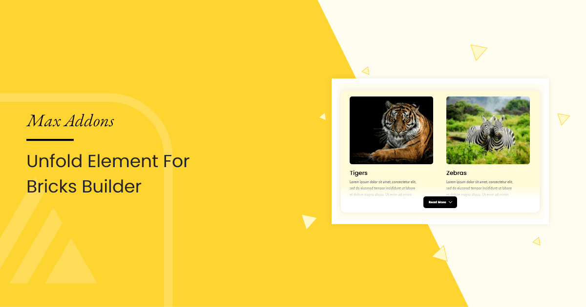 Unfold Element for Bricks Builder - Max Addons for Bricks