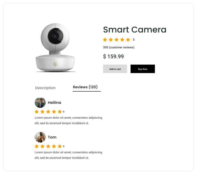 WooCommerce Product Reviews for Bricks Builder - Max Addons for Bricks