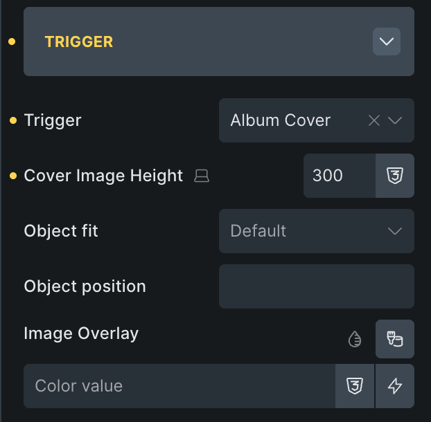 trigger album cover
