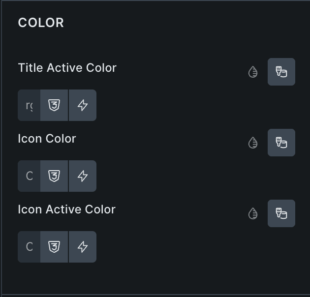 color