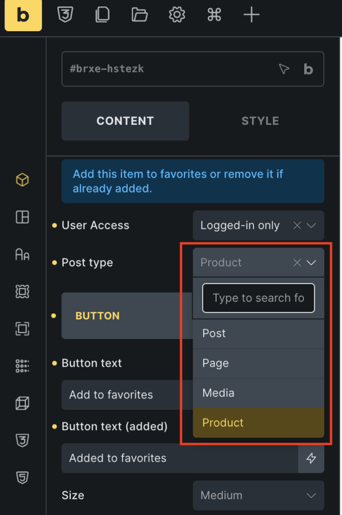 choose post type