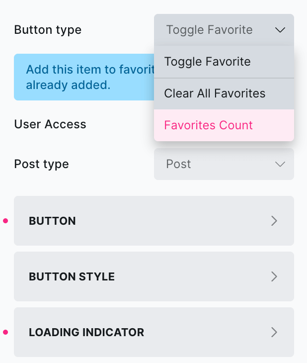 button types