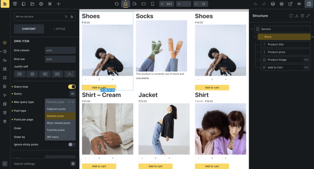 create a new wishlist page