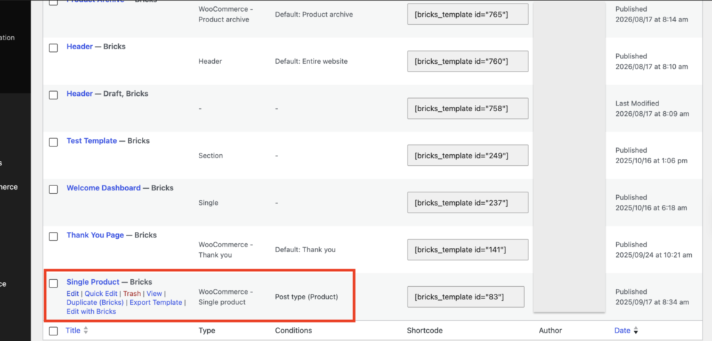 woocommerce single product template